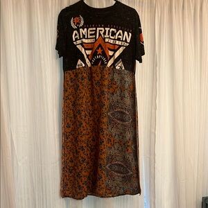 American Flag Graphic Dress